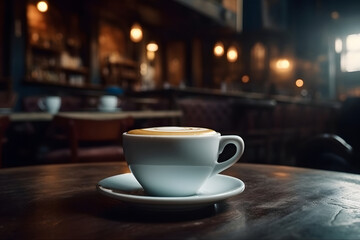Obraz premium coffee in cafe.