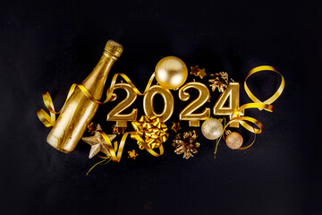 2024 happy new year background