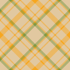 Plaid pattern vector. Check fabric texture. Seamless textile design for clothes, paper print.
