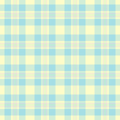 Seamless background vector of tartan texture check with a textile plaid fabric pattern.