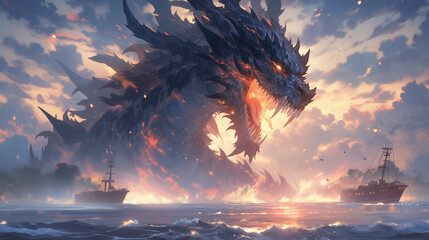 Colossal Clash: Epic Anime Monster Showdown
