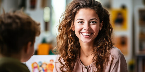 portrait of Educational, Vocational Counselor, who Counsel individuals and provide group educational and vocational guidance services