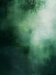 Abstract dark green and white textured background 