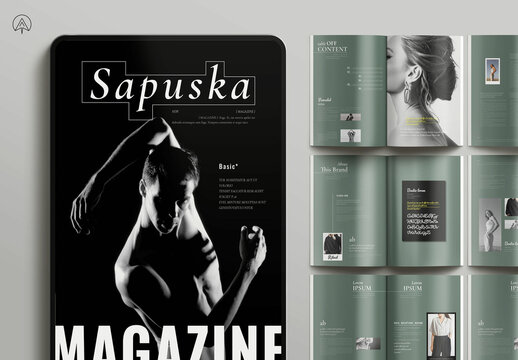 Magazine Template