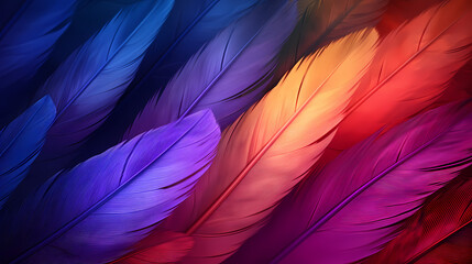 Feather Art PPT Background Poster Wallpaper Web Page