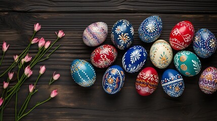 Hand-Painted Easter Eggs Collection

