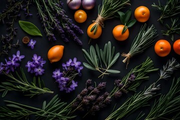 Incorporate aromatic herbs like lavender and rosemary.