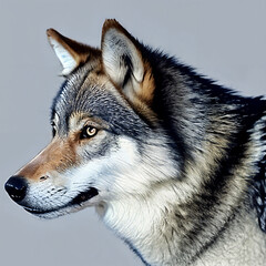 region wolf canis lupus