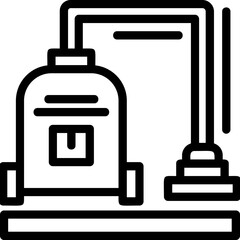 Obraz premium Vacuum cleaner Icon