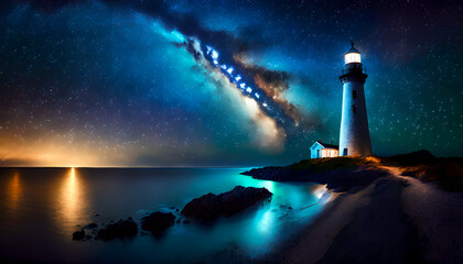 The Lighthouse and the Milkyway