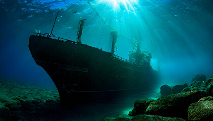 Sunken Ship Wreck