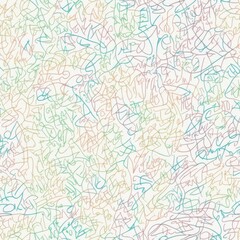 Seamless pattern in lines. AI generated.