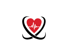 medical logo design vector template