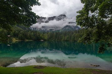 photo Lake Fusine Superior italy