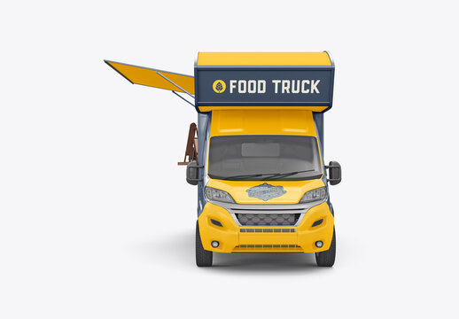 Food Trailer Mockup