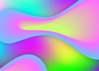 Fluid background with liquid dynamic elements and shapes.