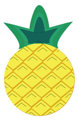 illustration of a pineapple