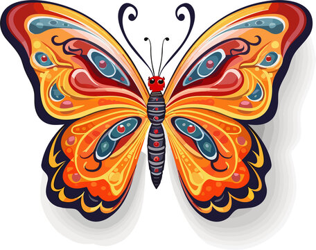 Hopeful Butterfly illustration