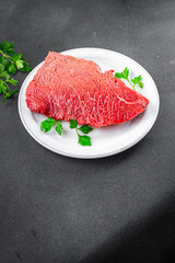 raw meat beef fresh veal delicious healthy eating cooking appetizer meal food snack on the table copy space