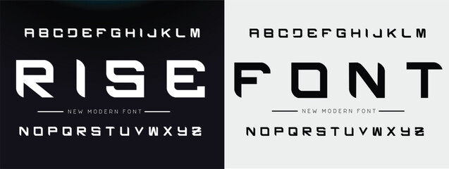 "Creative Design with Modern Typography. Bold Font and Regular Italic Numbers in Urban Style Alphabet Fonts for Fashion, Sport, Technology, Digital, Movie, Logo Design, and Vector Illustration"