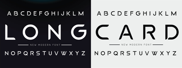 "Typography for the Modern World. Urban Style Alphabet Fonts with Bold Font and Regular Italic Numbers for Fashion, Sport, Technology, Digital, Movie, Logo Design, and Vector Illustration"