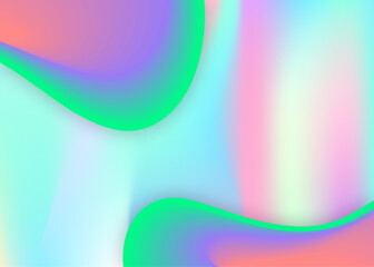 Fluid background with liquid dynamic elements and shapes.