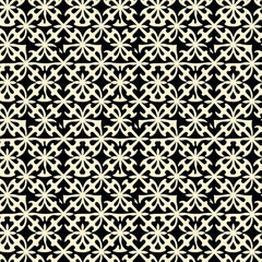 black and white, floral seamless pattern |seamless design