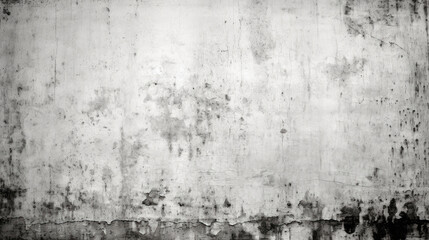 Texture of old dirty concrete wall for background, Dirty distressed black and white vintage ,weathered old texture with copy space. Retro analog overlay template or backdrop