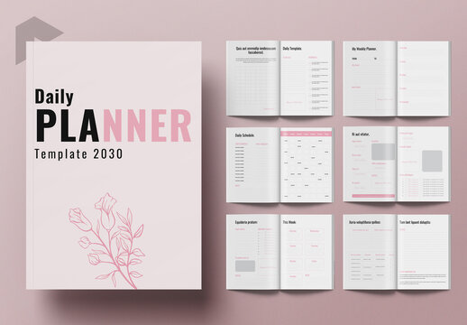 Daily Planner Template Templates – Browse 458 Stock Photos, Vectors, and  Video | Adobe Stock