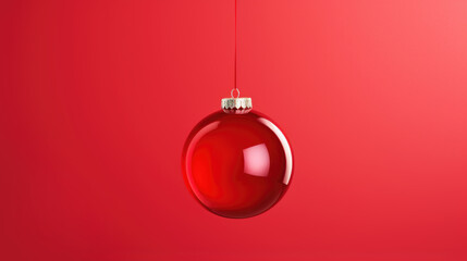 Christmas bauble glass elegant minimalist design