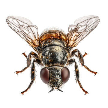 Insect hyper detailed very hight quality isolated background  AI generated illustration