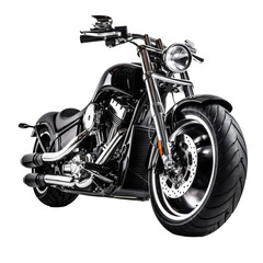 Motorcycle very hight quality isolated background  AI generated illustration