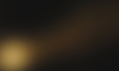 black gold star falling , background template grainy noise grungy spray texture , empty space shine bright light and glow color gradient rough abstract retro vibe