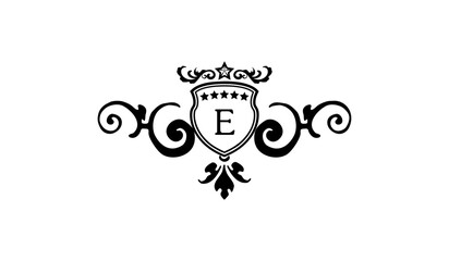 Luxury Card Logo E