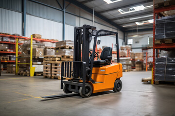 A Busy Warehouse: Forklifts, Pallets, and Efficient Operations