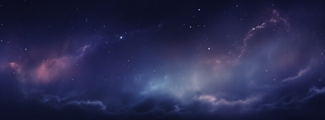 Fototapeta na wymiar Cosmic Panoramic: Milky Way Universe