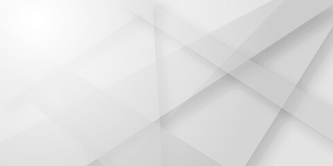 Abstract background with white and gray and geometric style with simple lines and corners, triangle as background geometric style with simple lines and corners, polygons as background paper texture 