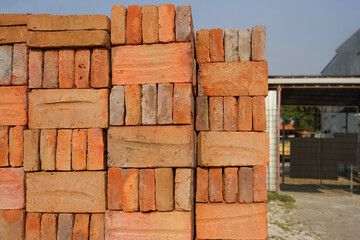 Plant for the production of bricks from clay. Plant for production building material with ready brick, construction industrial
