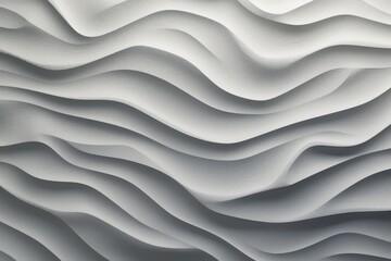 A Study in Simplicity: Close-Up of a White Wall with Subtle, Wavy Lines