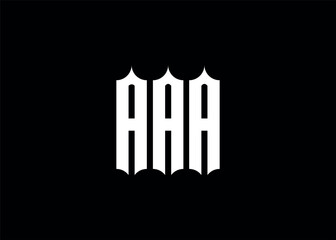 AAA initial monogram letter business logo