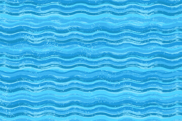 Ocean surface colorful simple background