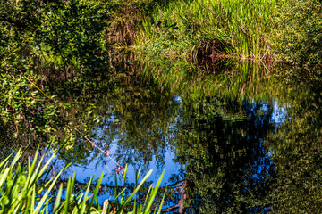 Rio Arnoia en el municipio de Allariz.
