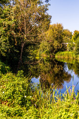 Rio Arnoia en el municipio de Allariz.