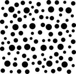 Polka Dot Pattern SVG Cut File for Cricut and Silhouette, EPS ,Vector, PNG , JPEG, Zip Folder