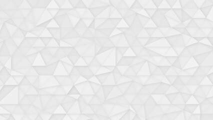 Gray mosaic geometric polygon background for web design. Gray polygonal illustration background. Low poly style.