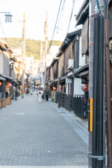 Fototapeta na wymiar Japanese traditional old building