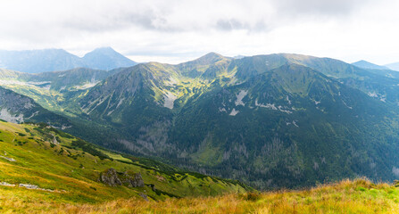 mountain view panorama landscape Poland Zakopane