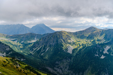 Fototapeta premium mountain view panorama landscape Poland Zakopane