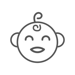 Child in arms. Love family concept vector illustration design