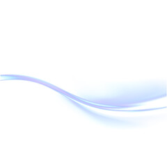 abstract blue wave transparent background